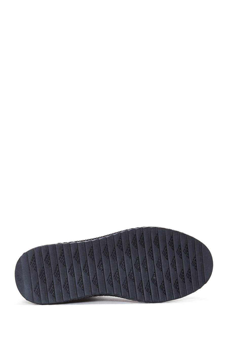 Men's Black Zippered Leather Flat Boots