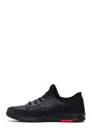 Men's Leather Suede Detailed Sneaker | Derimod