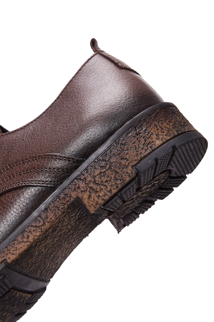 Men's Brown Leather Casual Shoes
