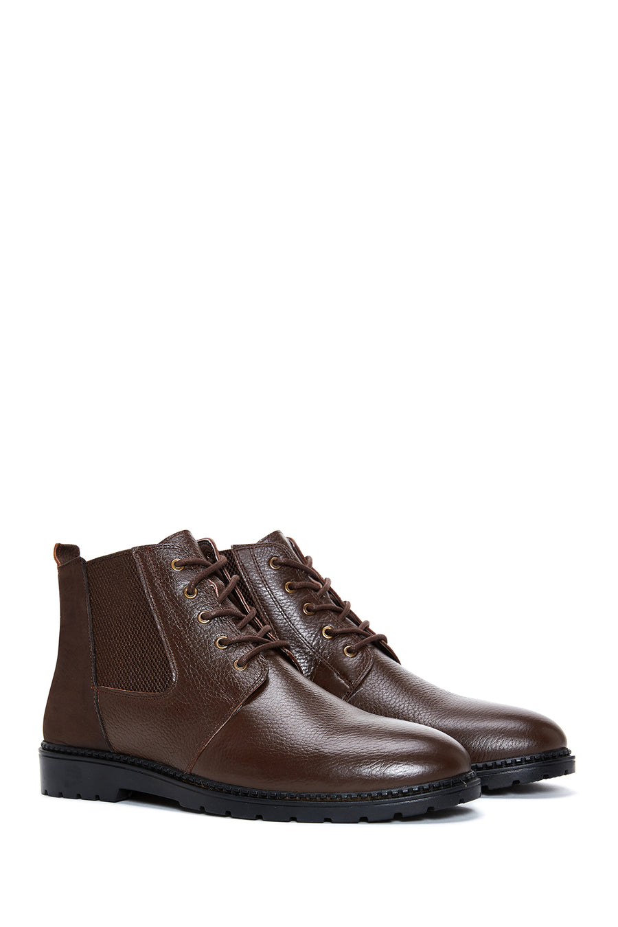 Men's Leather Short Boots