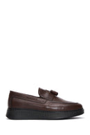 Erkek Deri Püsküllü Loafer | Derimod