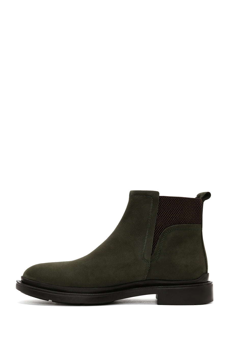 Men's Nubuck Leather Chelsea Boots