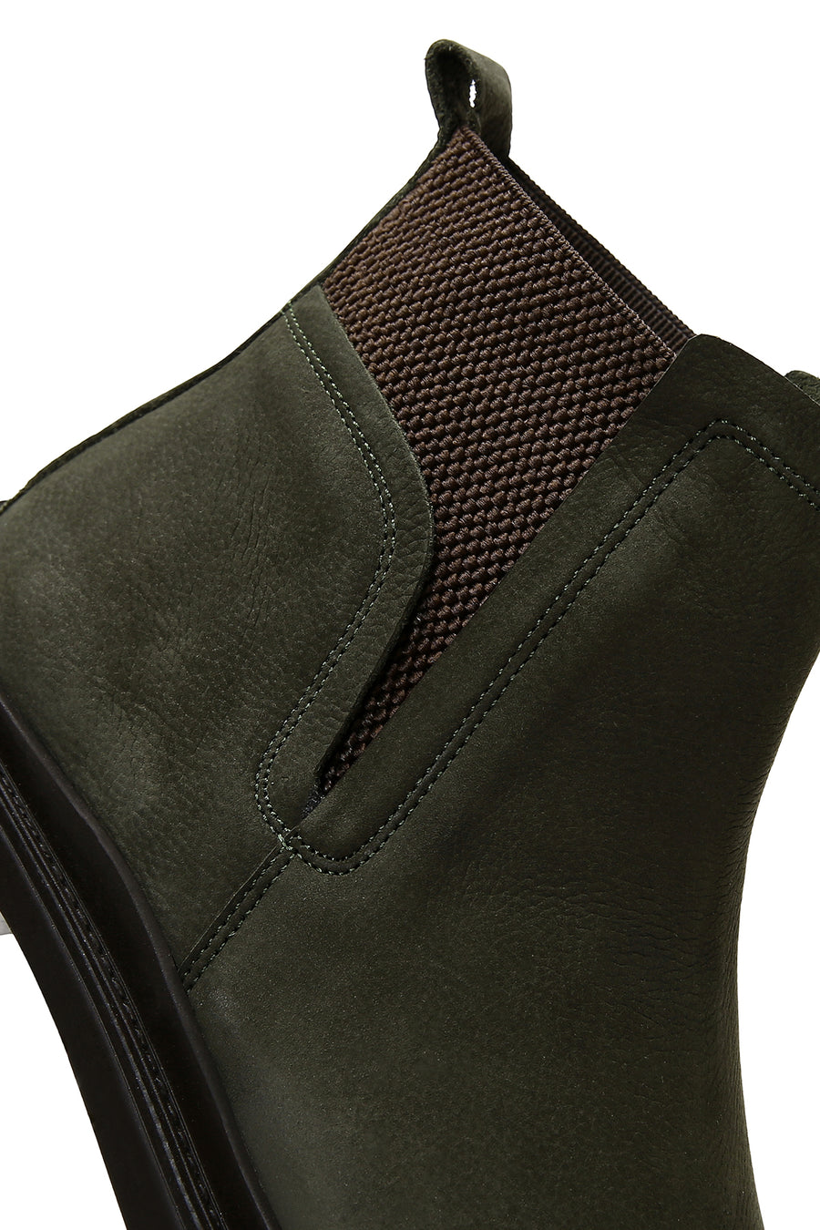 Men's Nubuck Leather Chelsea Boots