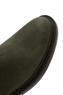 Men's Nubuck Leather Chelsea Boots | Derimod