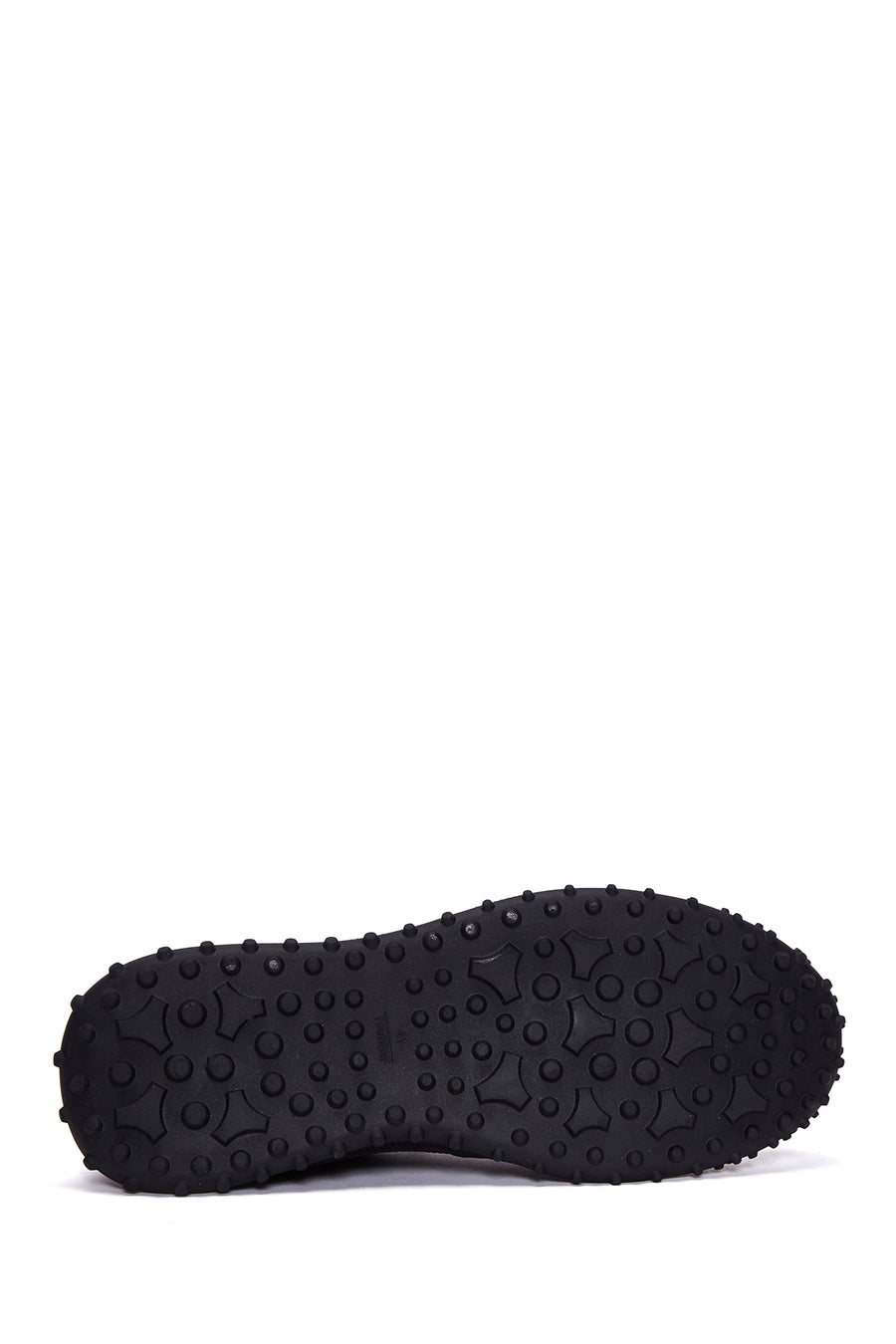 Men's Black Leather Sneaker