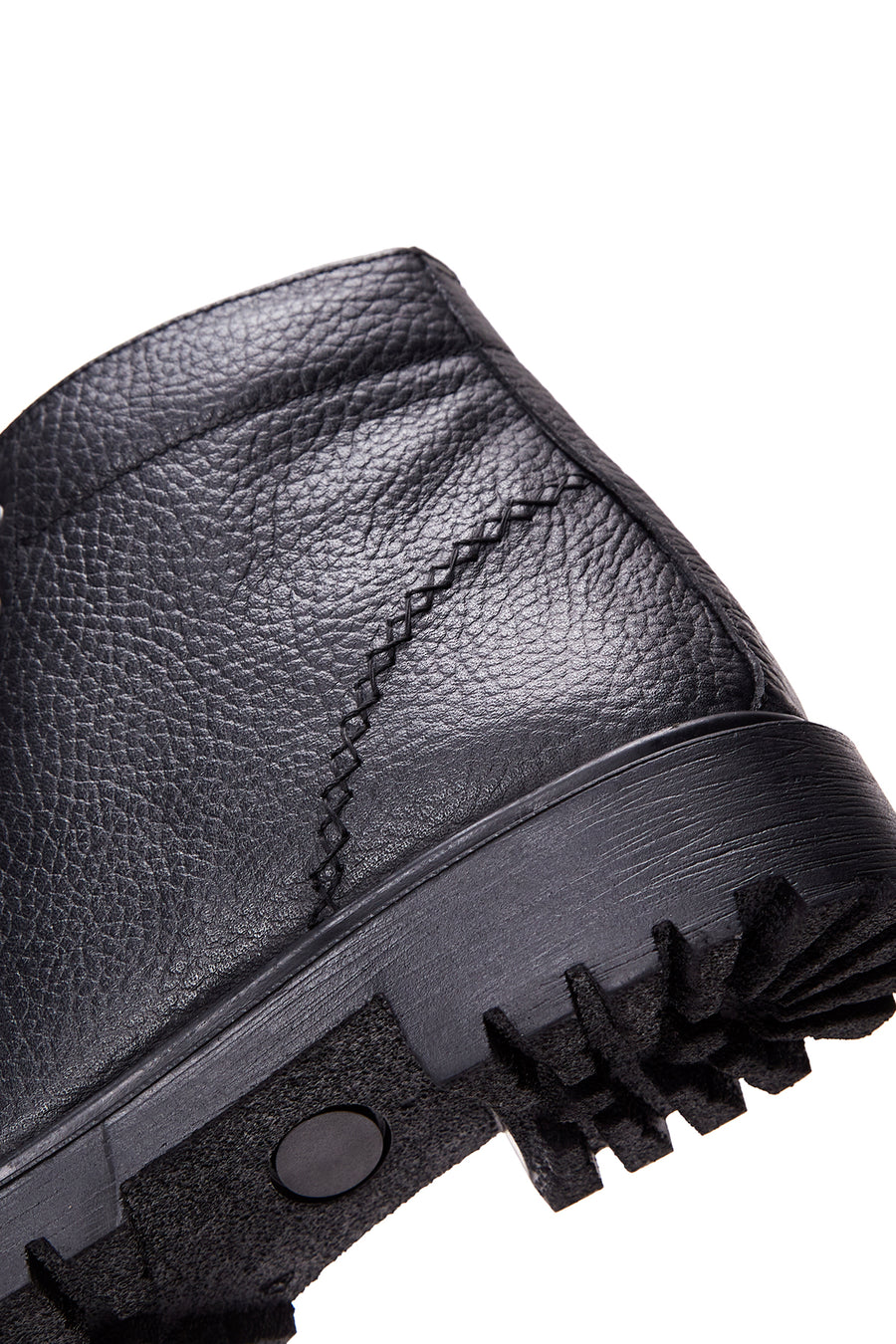 Men's Leather Casual Zippered Boots