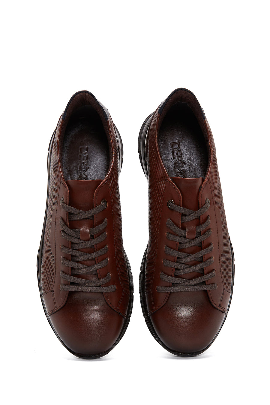 Men's Brown Leather Casual Shoes