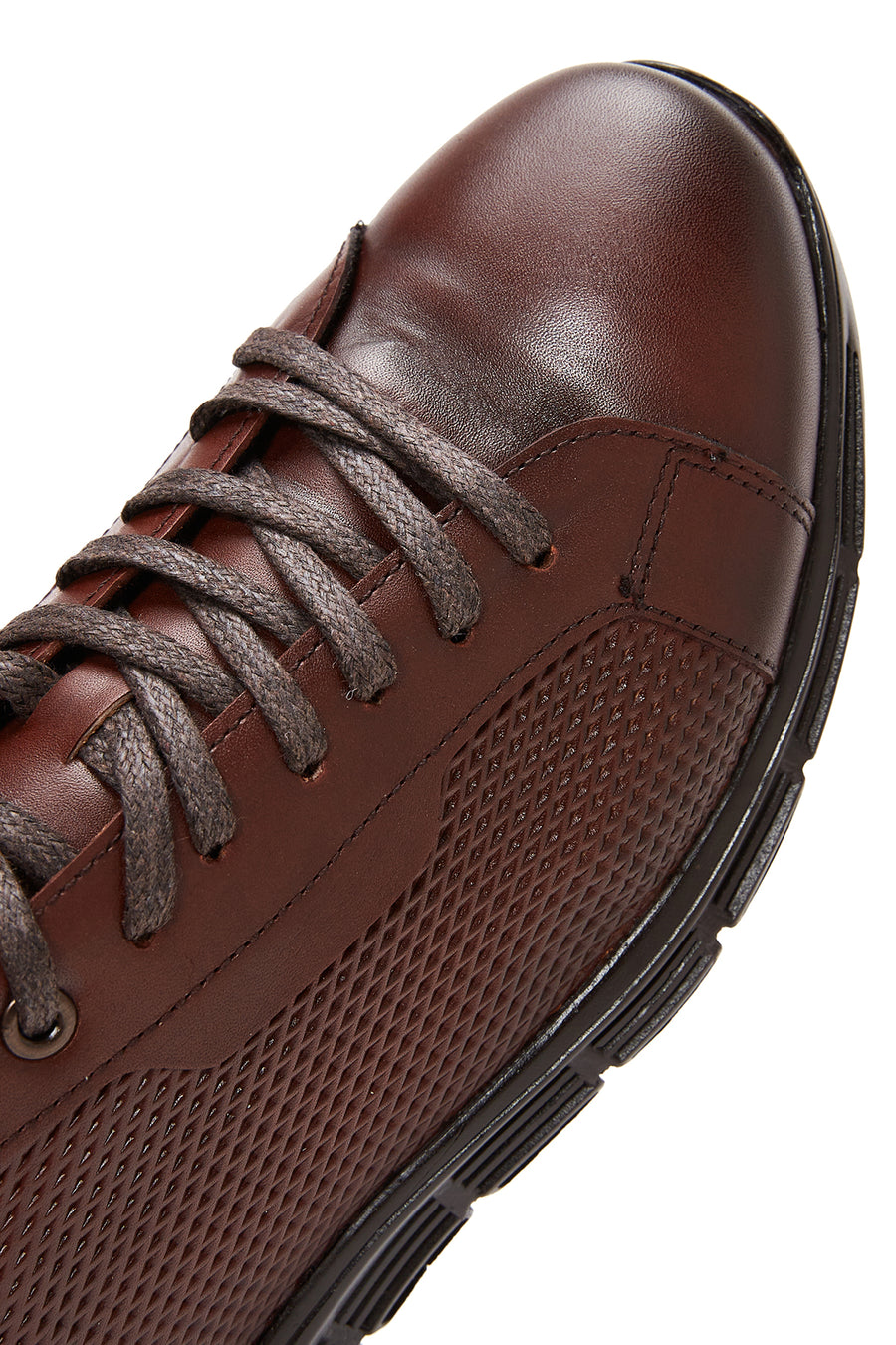 Men's Brown Leather Casual Shoes