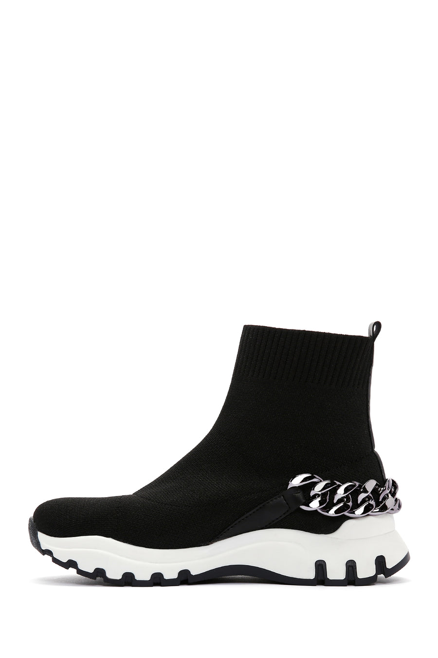 Women's Black High Top Sneaker