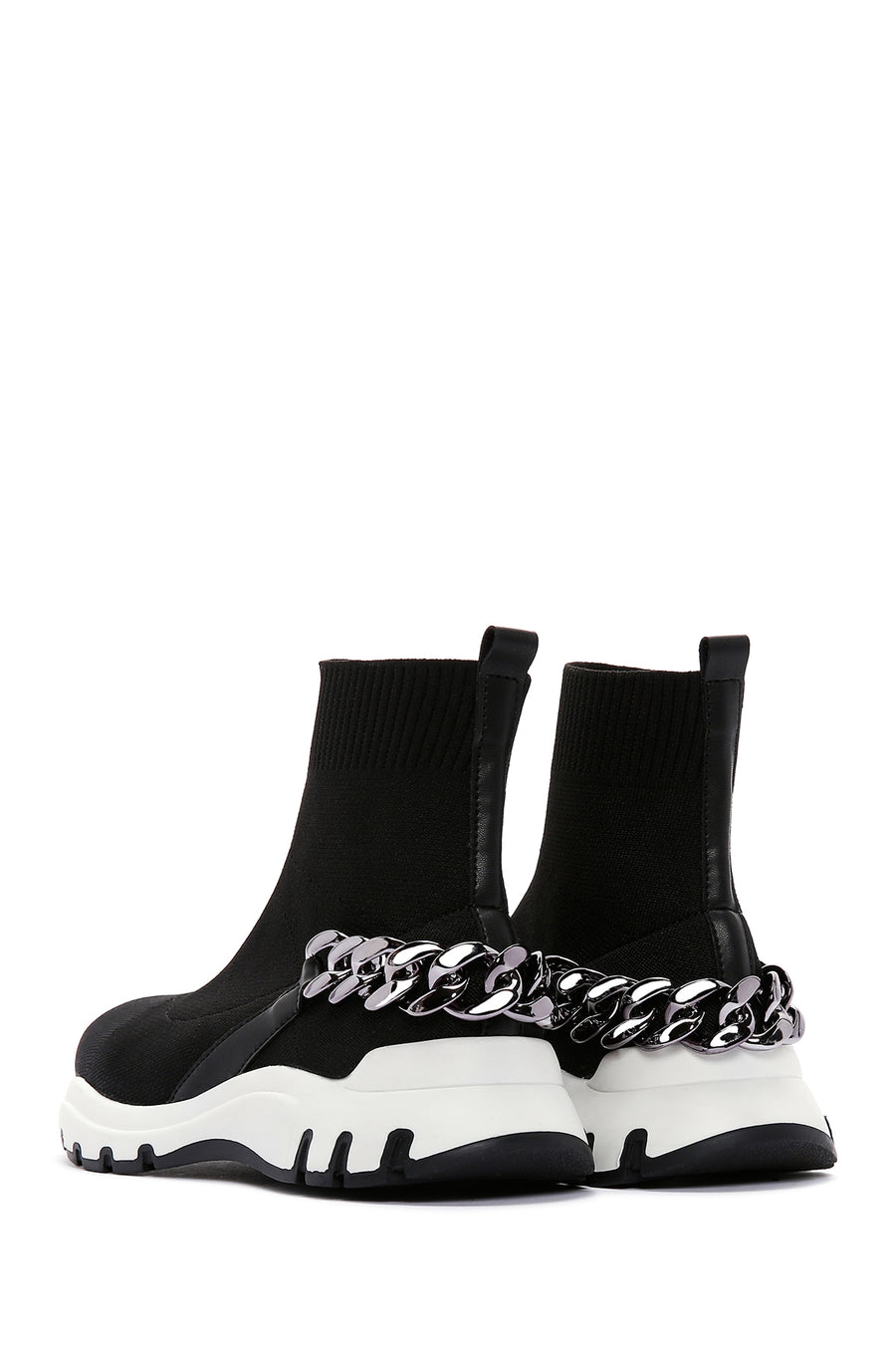 Women's Black High Top Sneaker