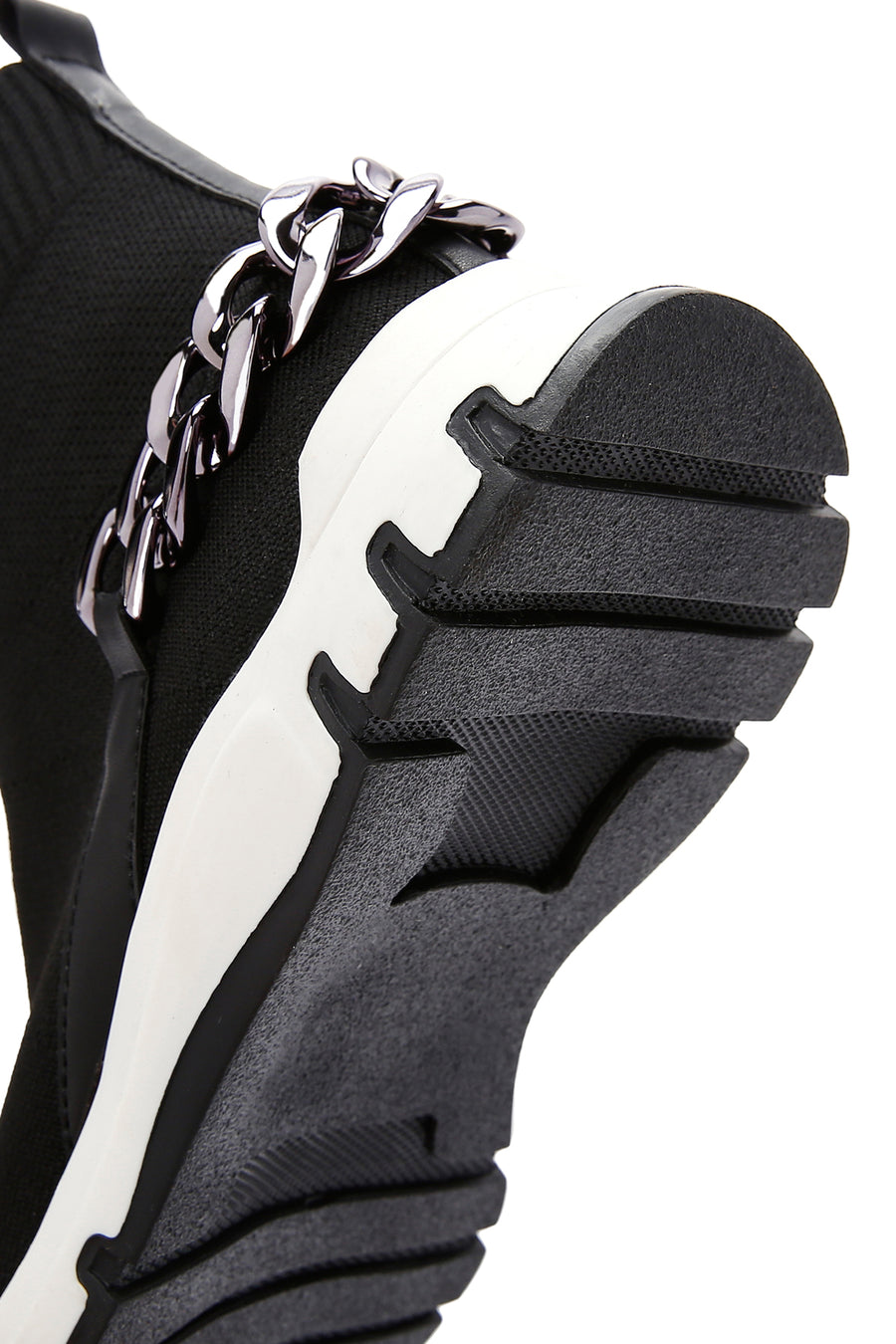 Women's Black High Top Sneaker