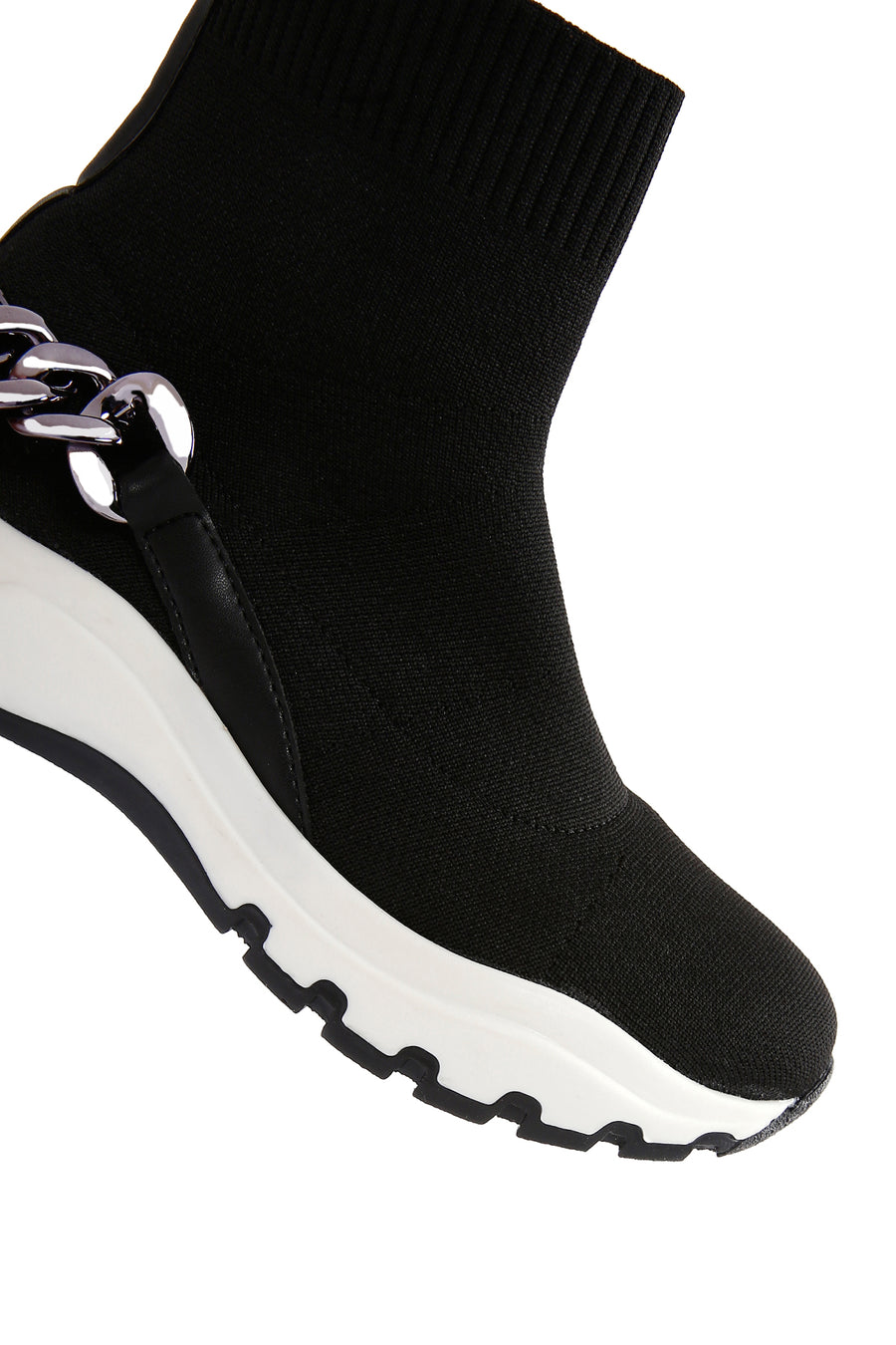Women's Black High Top Sneaker