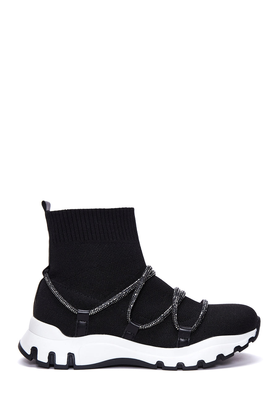 Women's Black High Top Sneaker 22WFE13936F | Derimod