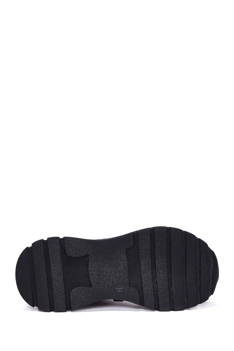 Women's Black High Top Sneaker