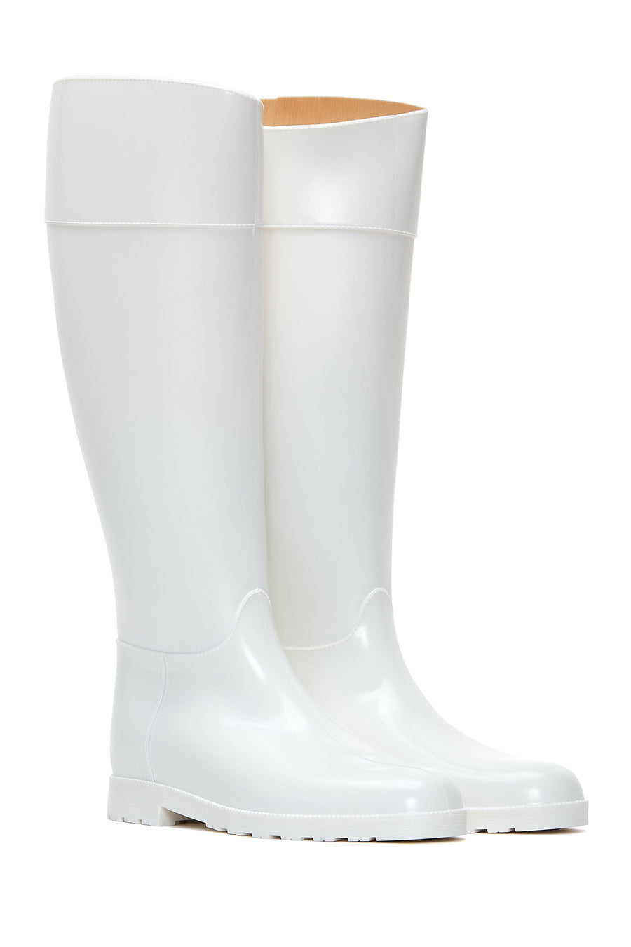 Women's White Rain Boots