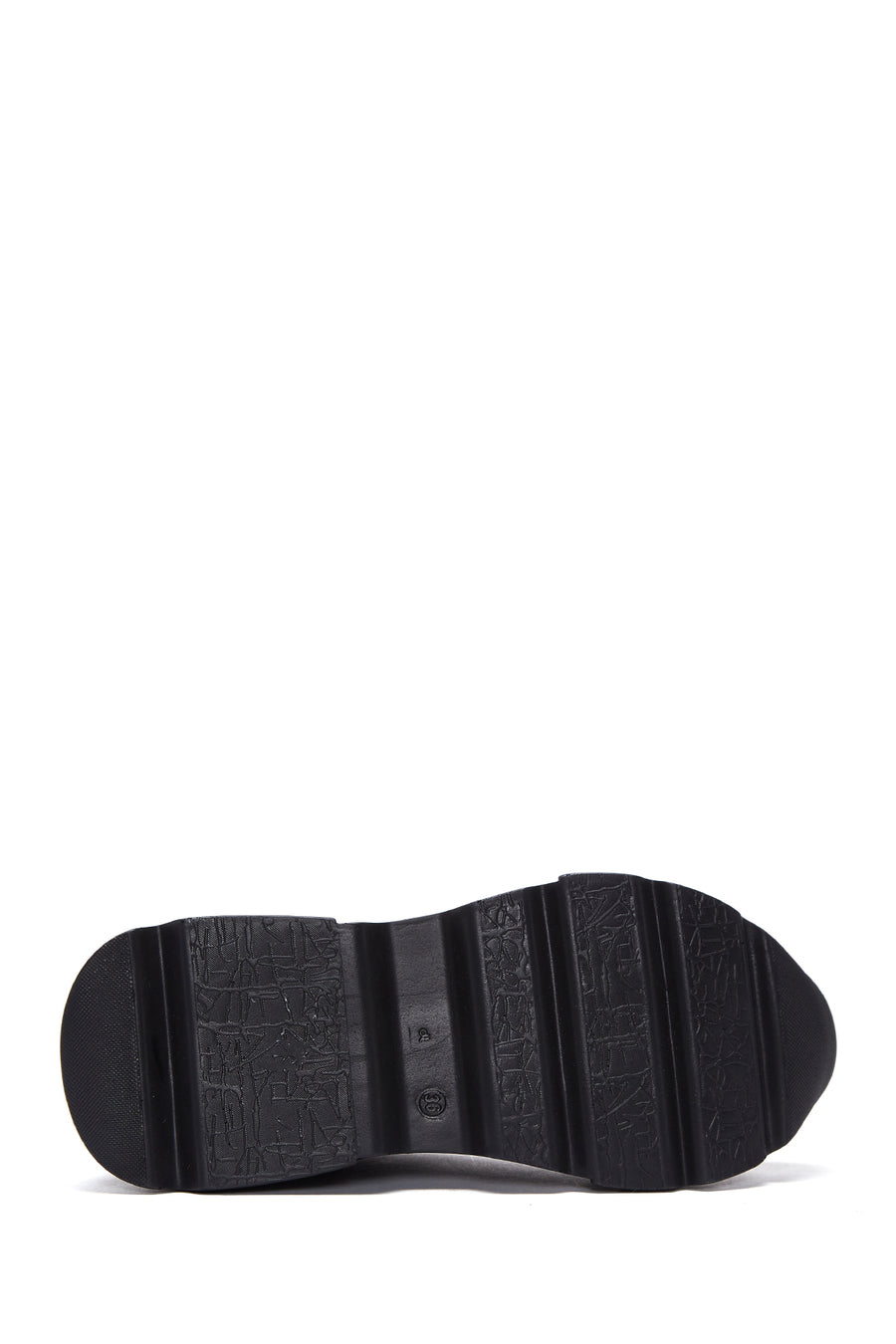 Kadın Siyah Yüksek Taban Sneaker