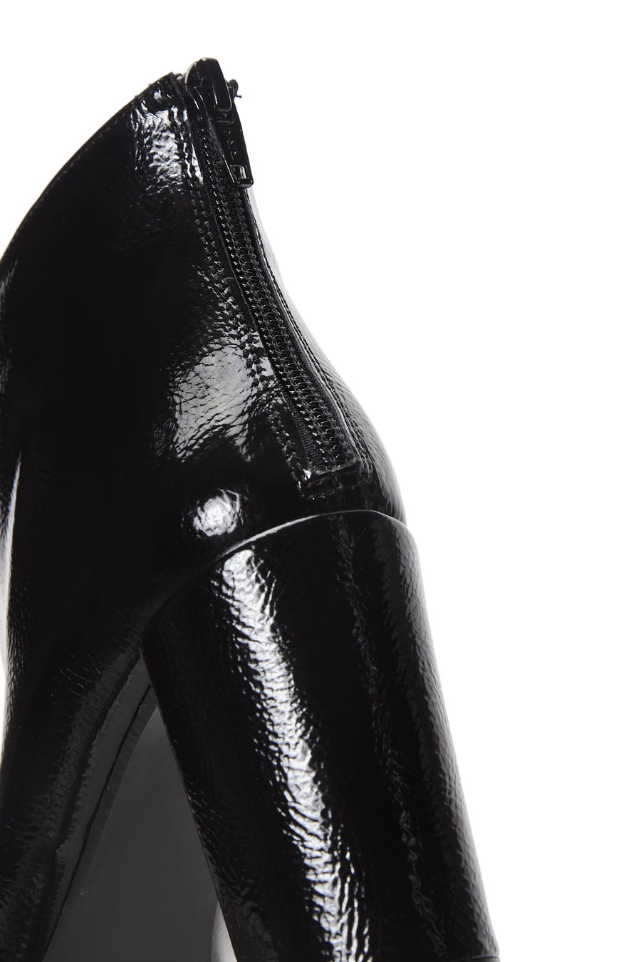 Women's Patent Leather Heeled Boots