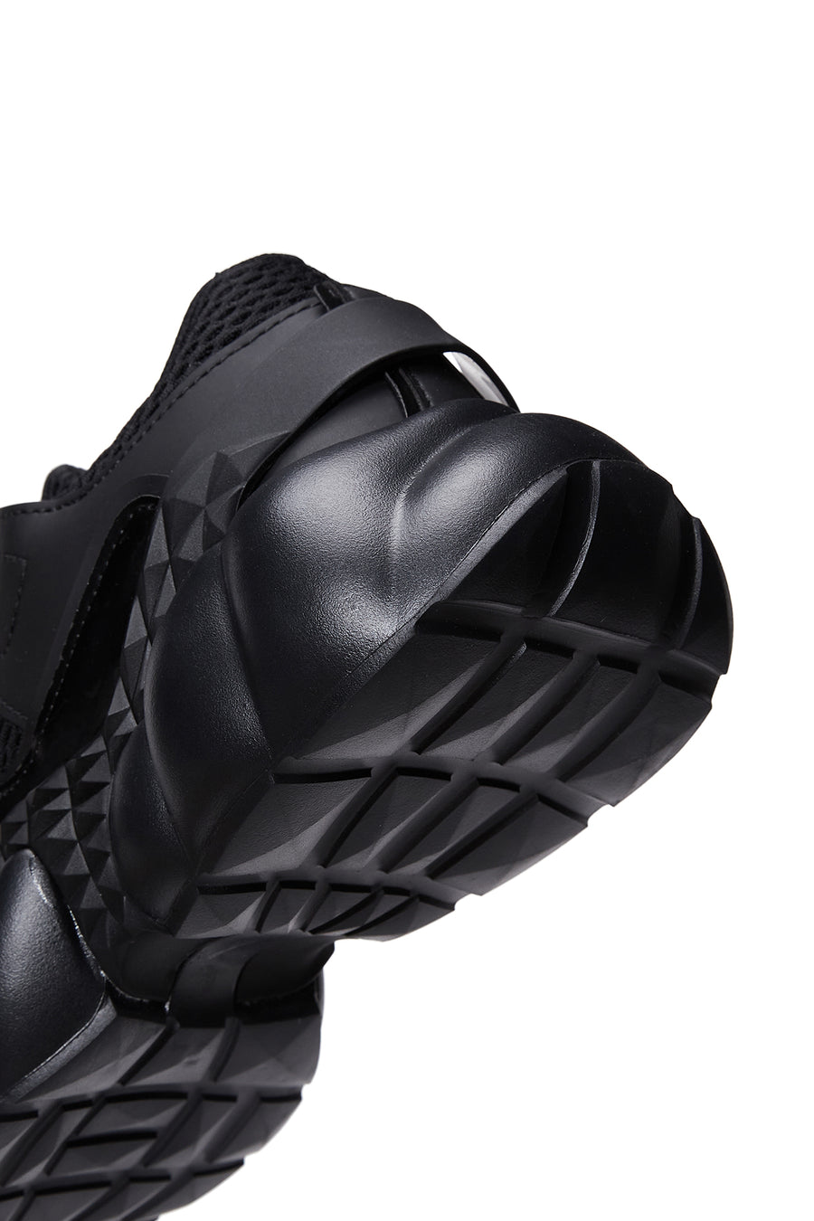 Kadın Siyah Kalın Tabanlı Sneaker