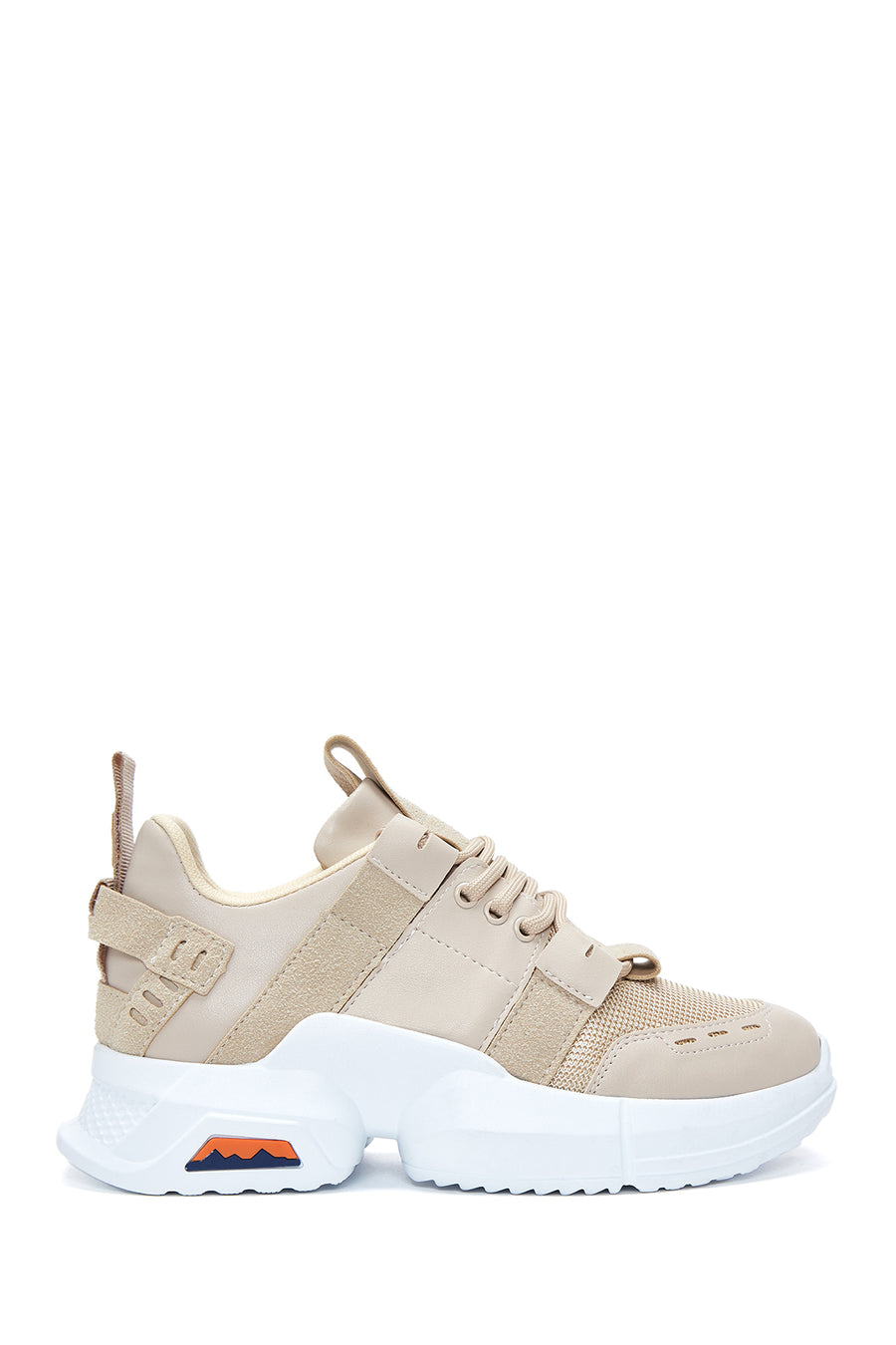 Kadın Bej Yüksek Taban Sneaker 22WFE220314 | Derimod
