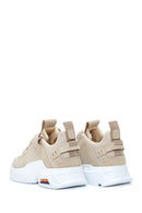 Kadın Bej Yüksek Taban Sneaker | Derimod