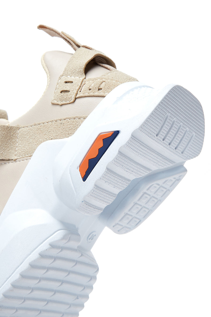 Kadın Bej Yüksek Taban Sneaker