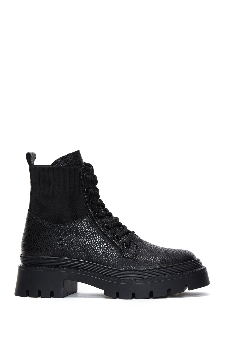 Women's Black Lace-Up Boots 22WFE2211FT | Derimod