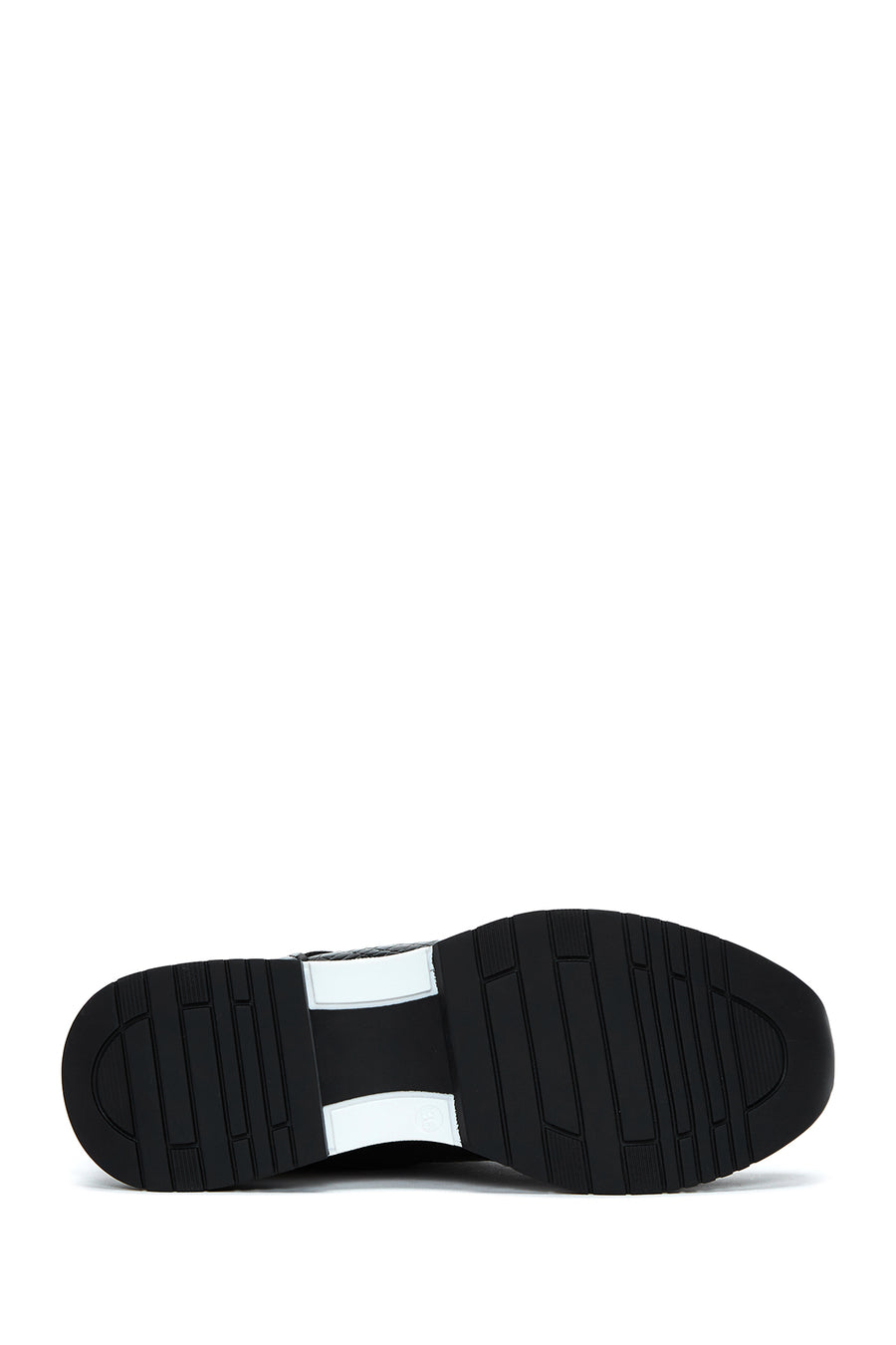 Women's Black Thick Soled Sneaker
