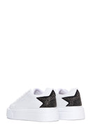 Kadın Beyaz Taşlı Sneaker | Derimod
