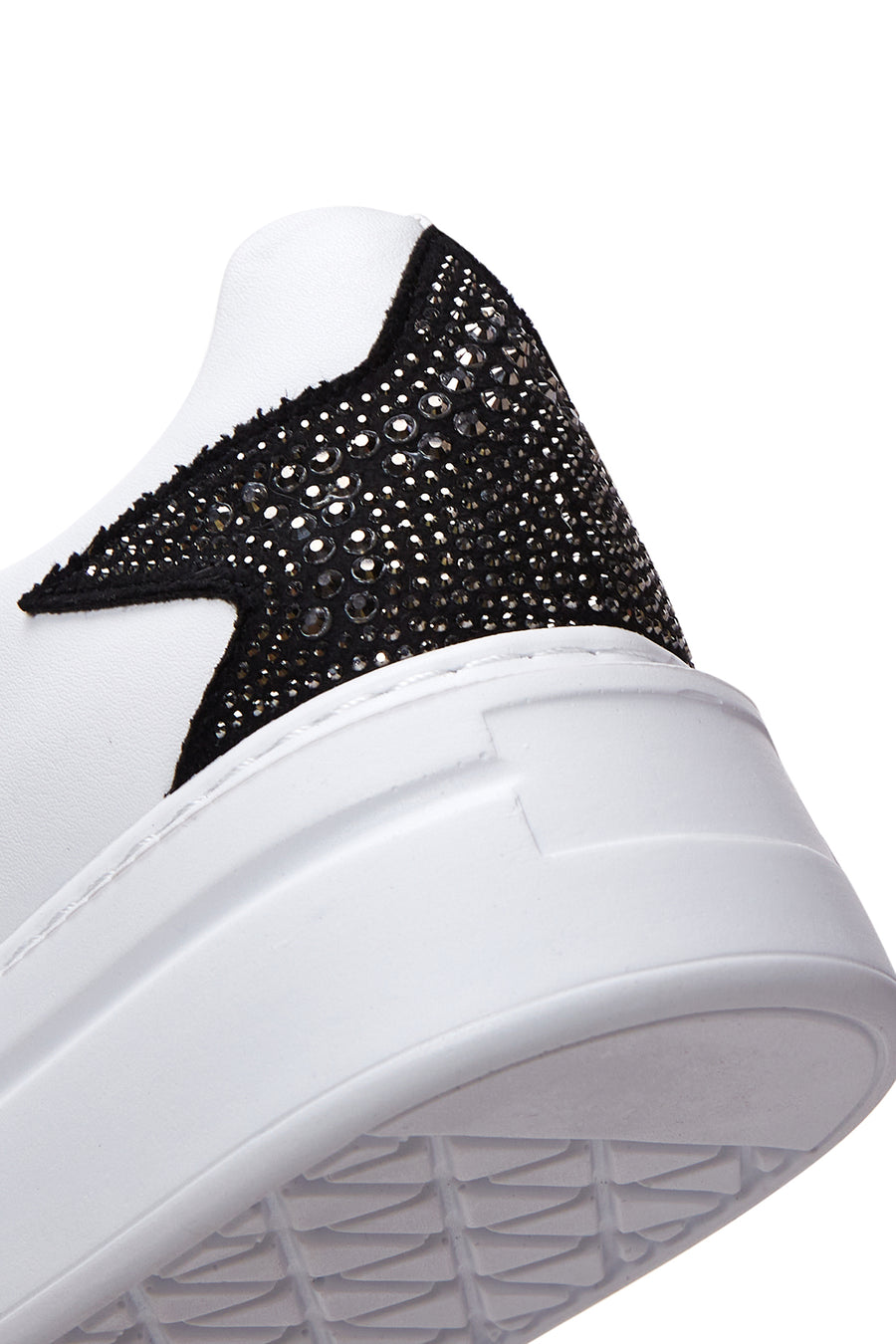 Kadın Beyaz Taşlı Sneaker