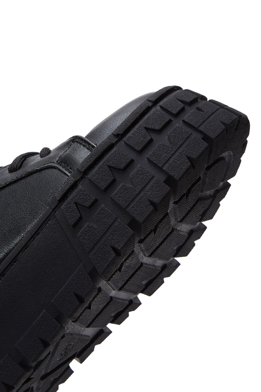 Kadın Siyah Kalın Tabanlı Sneaker