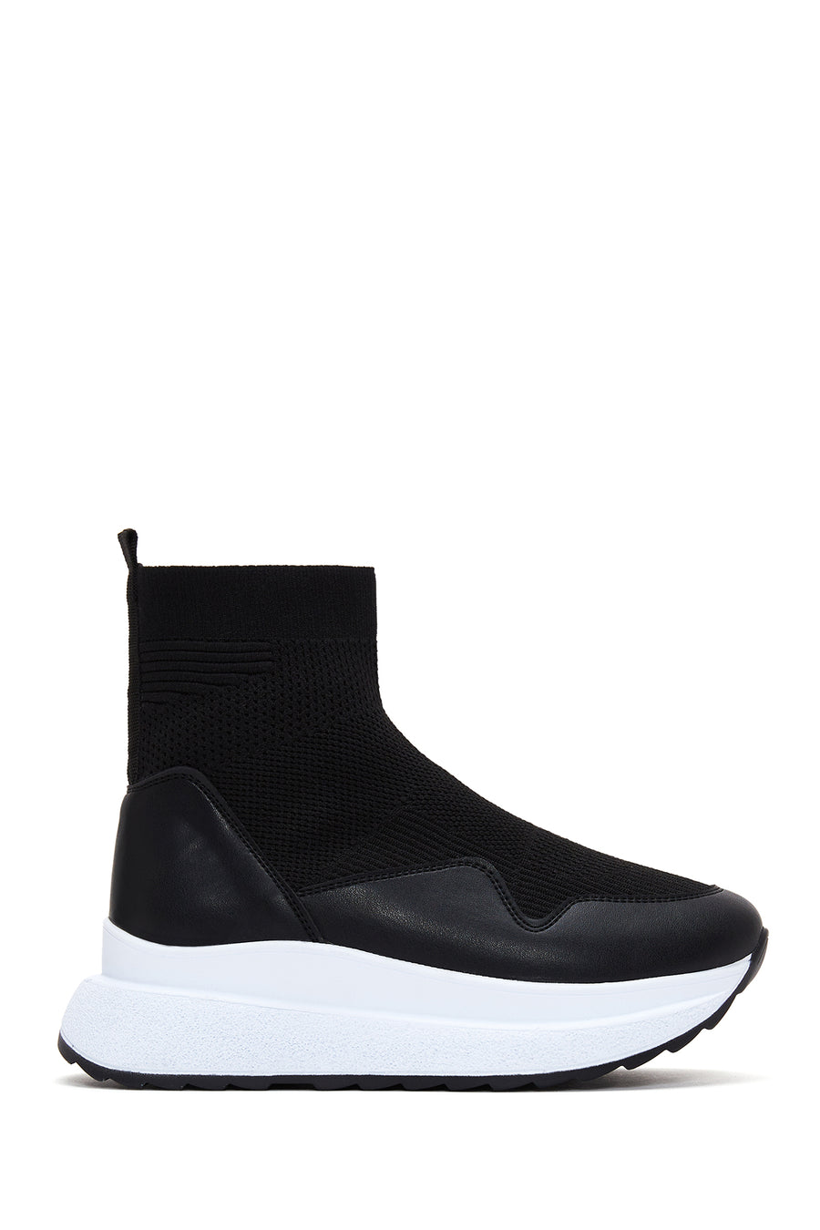Women's Black High Top Sneaker 22WFE22356F | Derimod