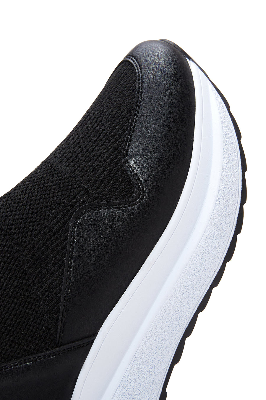 Women's Black High Top Sneaker