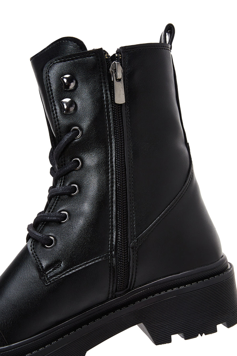 Women's Black Zippered Boots