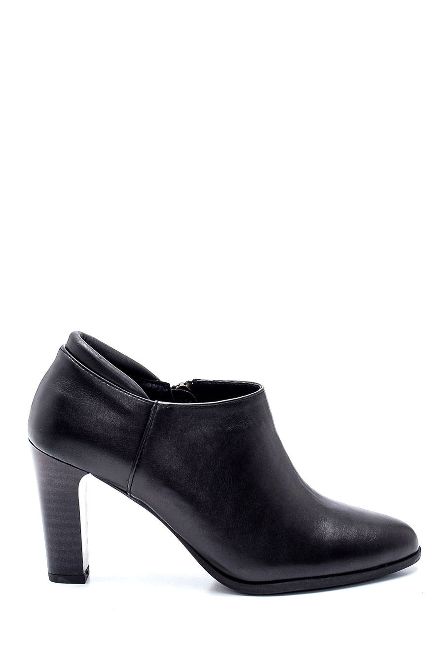 Women's Black Heeled Bootie 22WFE251018 | Derimod