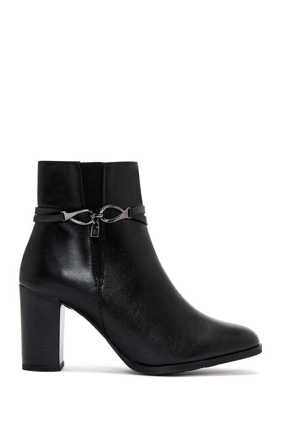 Women's Buckle Heeled Boots 22WFE251218 | Derimod