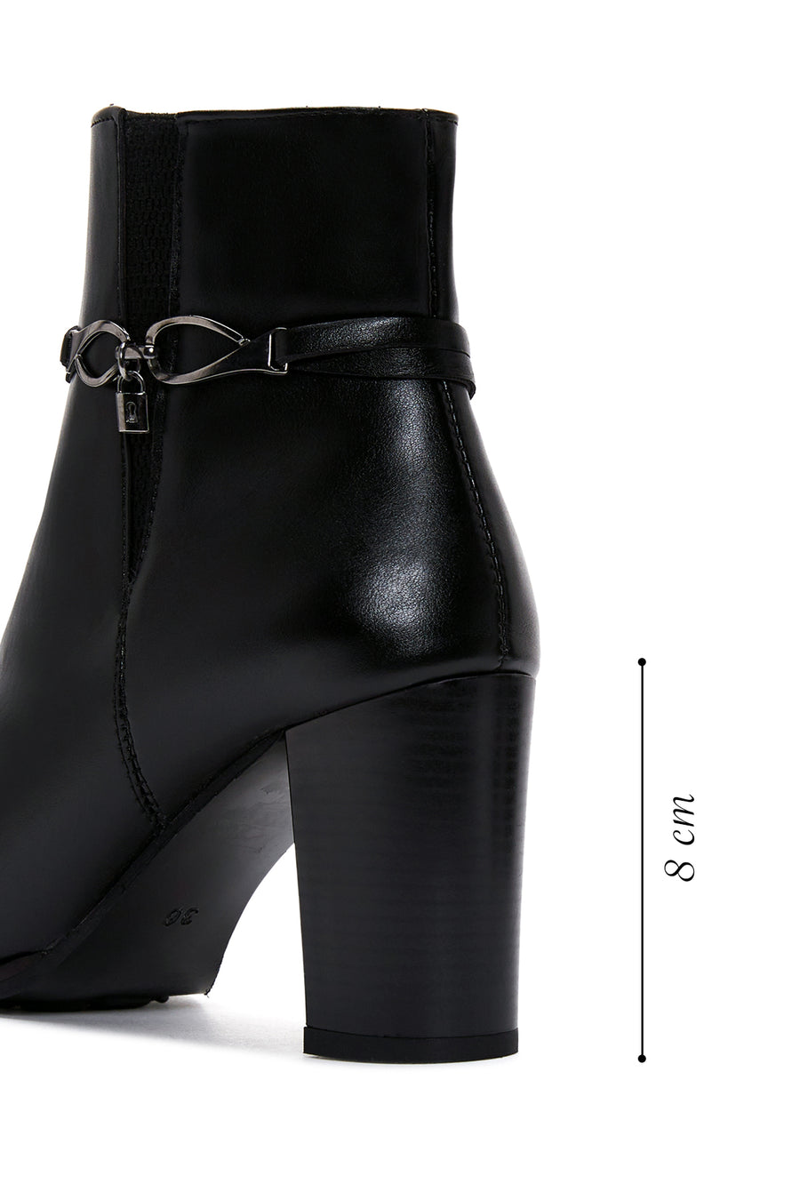 Women's Buckle Heeled Boots