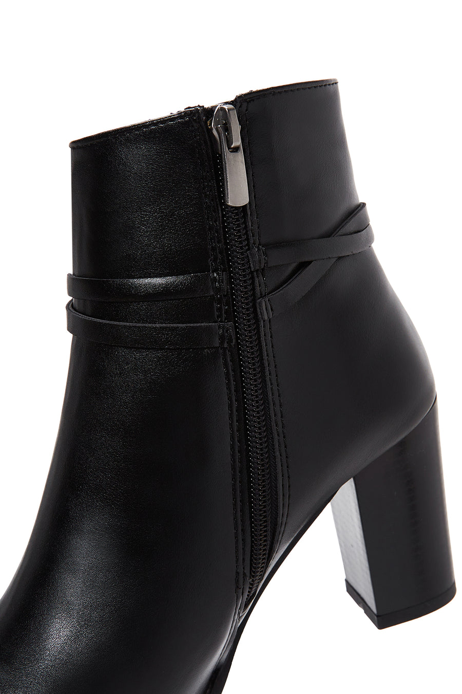 Women's Buckle Heeled Boots