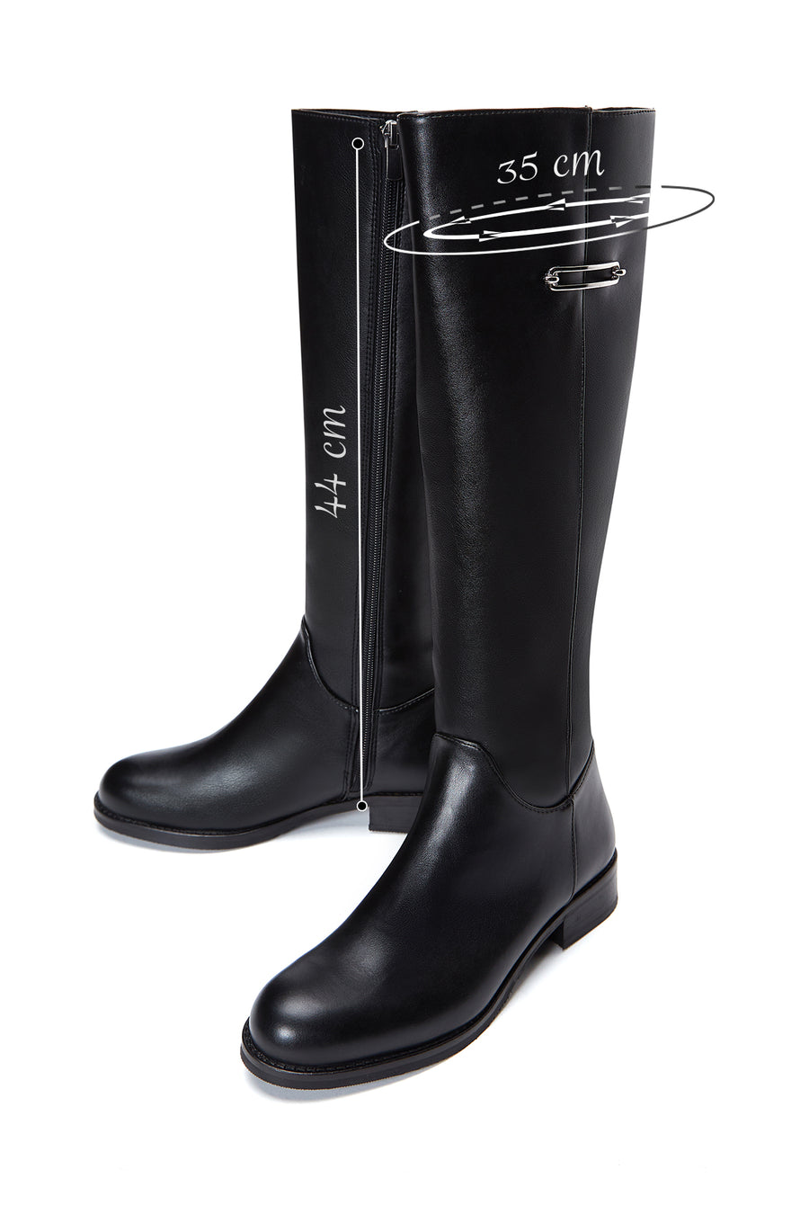 Women's Zippered Boots