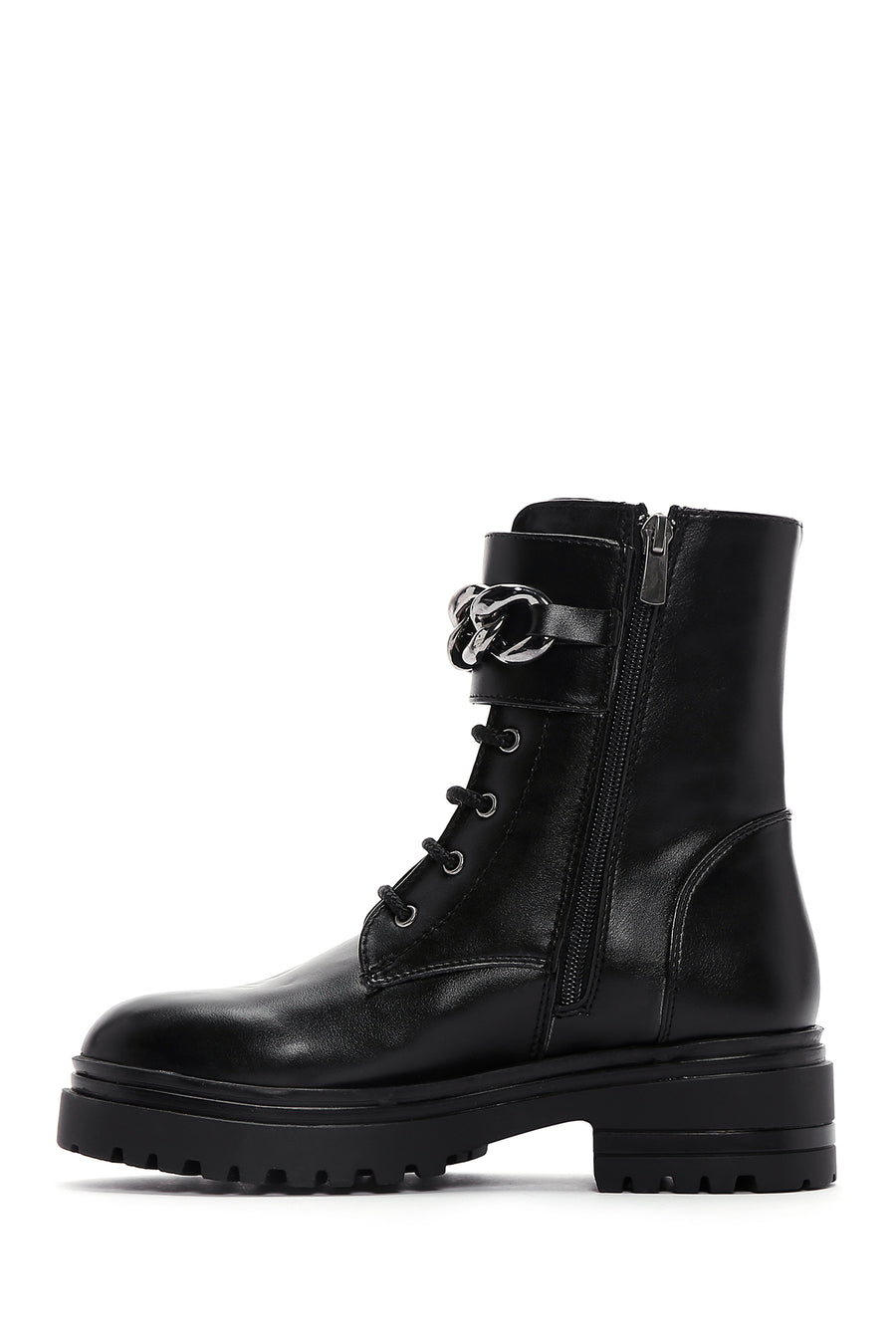 Women's Black Leather Boots
