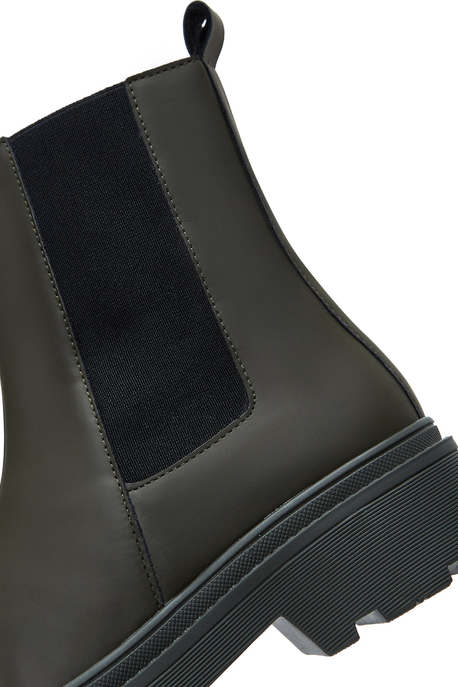 Women's Khaki Chelsea Boots