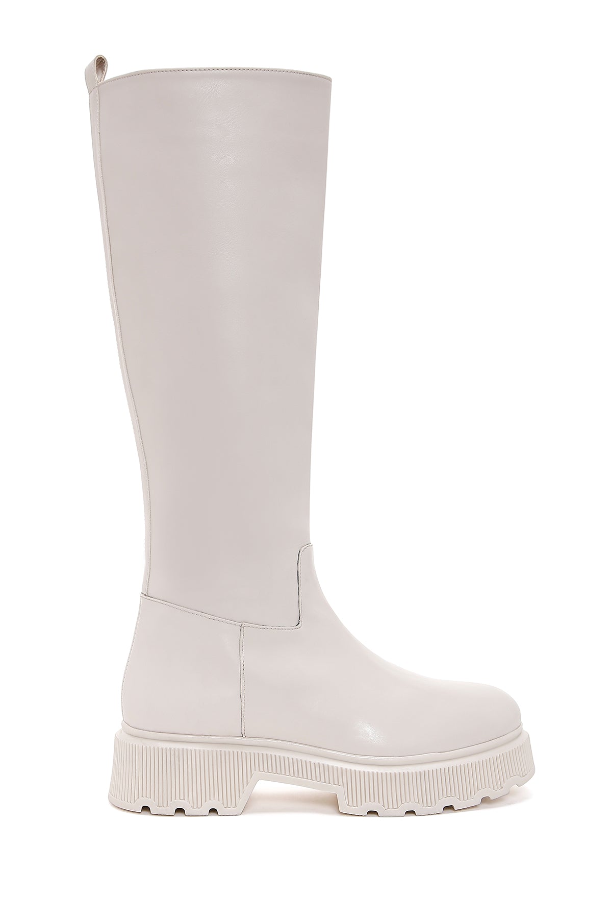 Women's Beige Casual Thick Soled Boots 22WFE254218 | Derimod