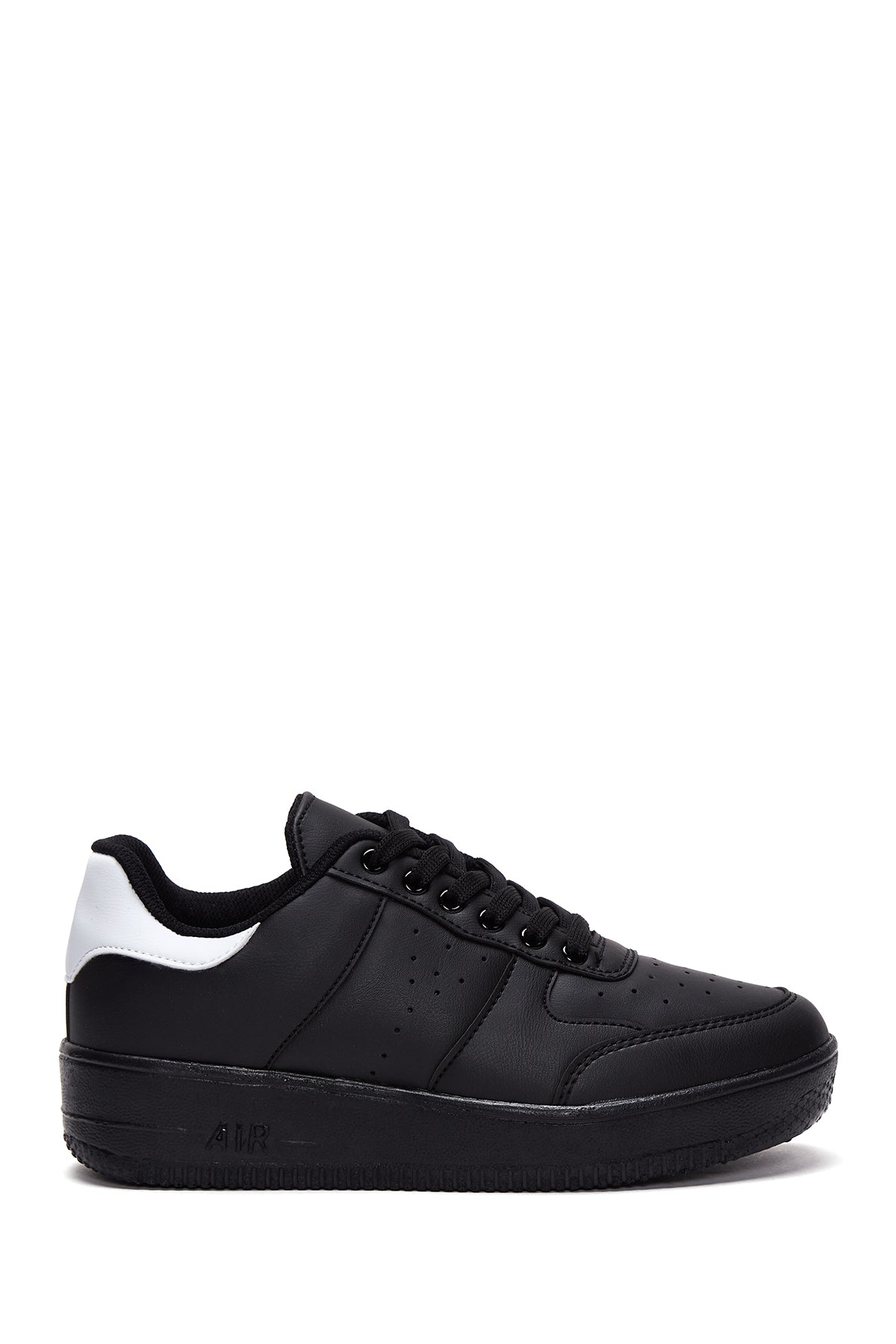 Women's Black Thick Soled Sneaker 22WFE260018 | Derimod