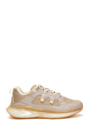 Women's Beige Thick Soled Sneaker | Derimod