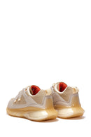Women's Beige Thick Soled Sneaker | Derimod