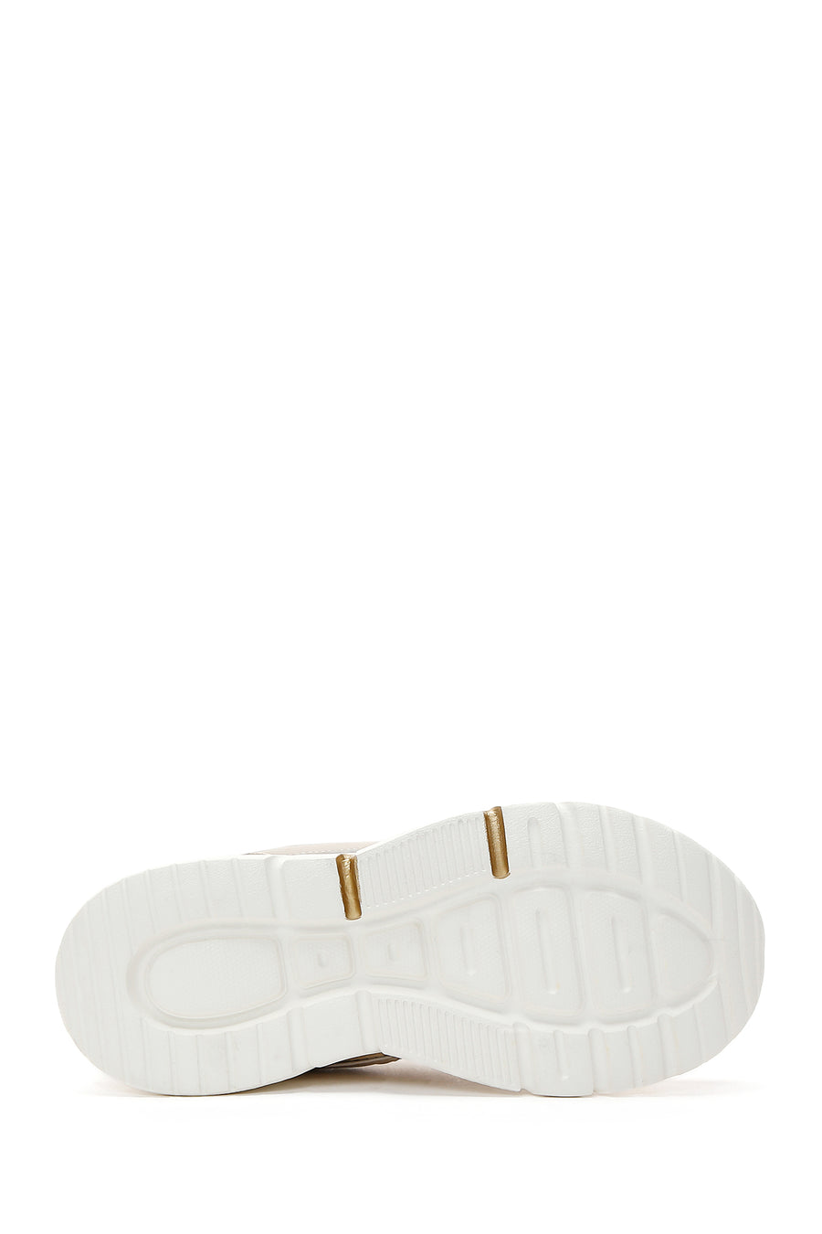 Women's Beige Thick Soled Sneaker