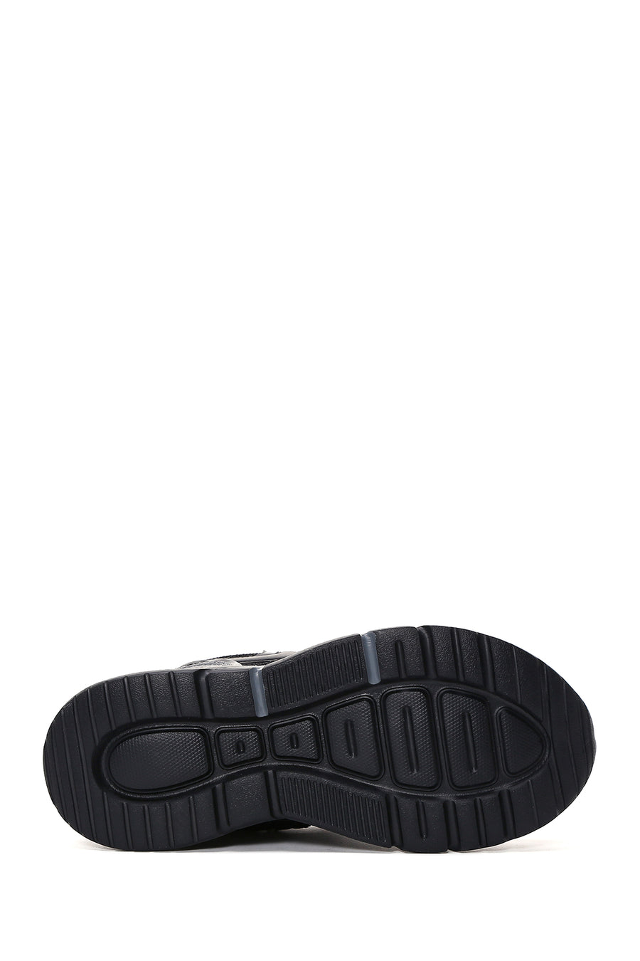 Women's Black Thick Soled Sneaker