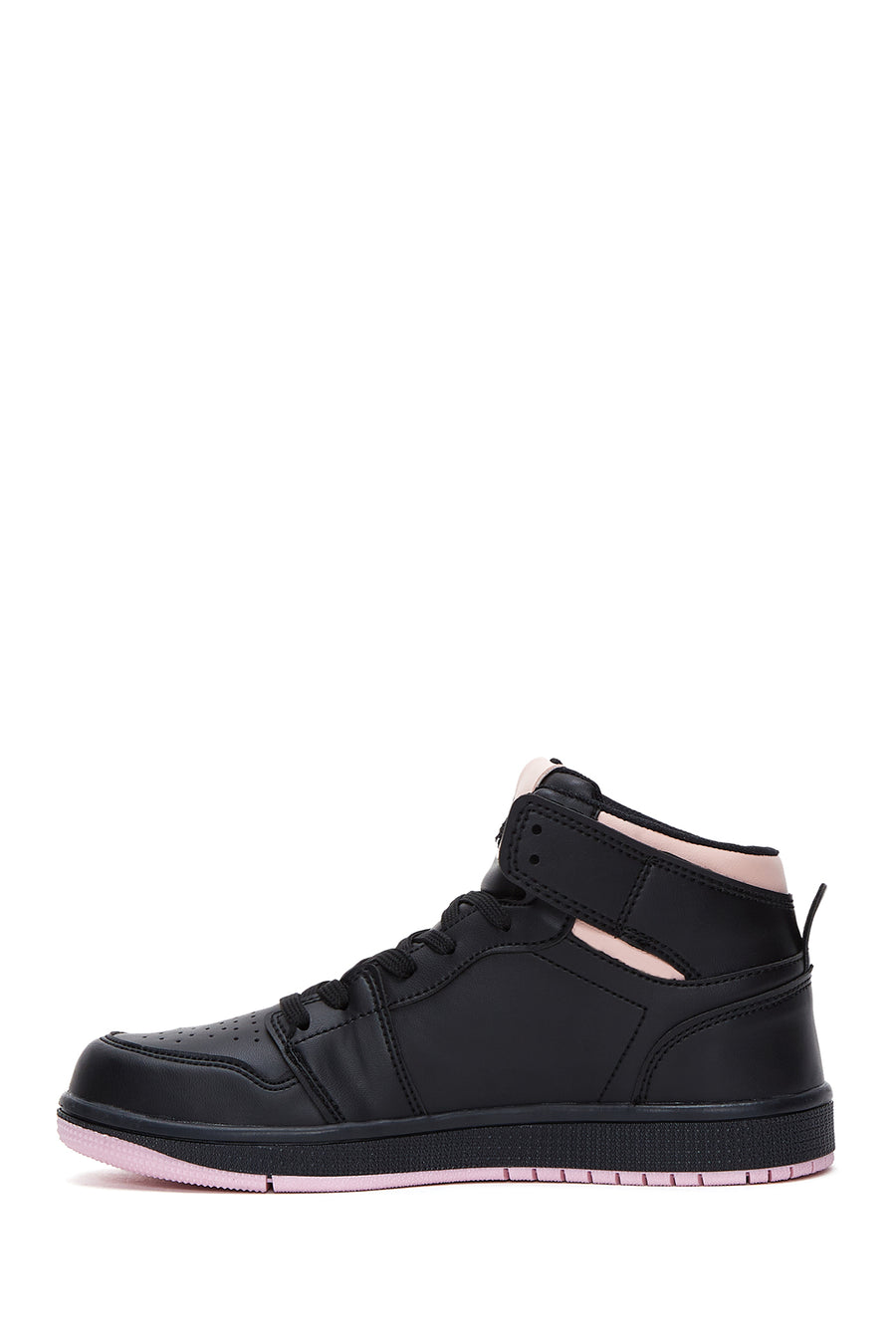 Women's Black High Top Sneaker