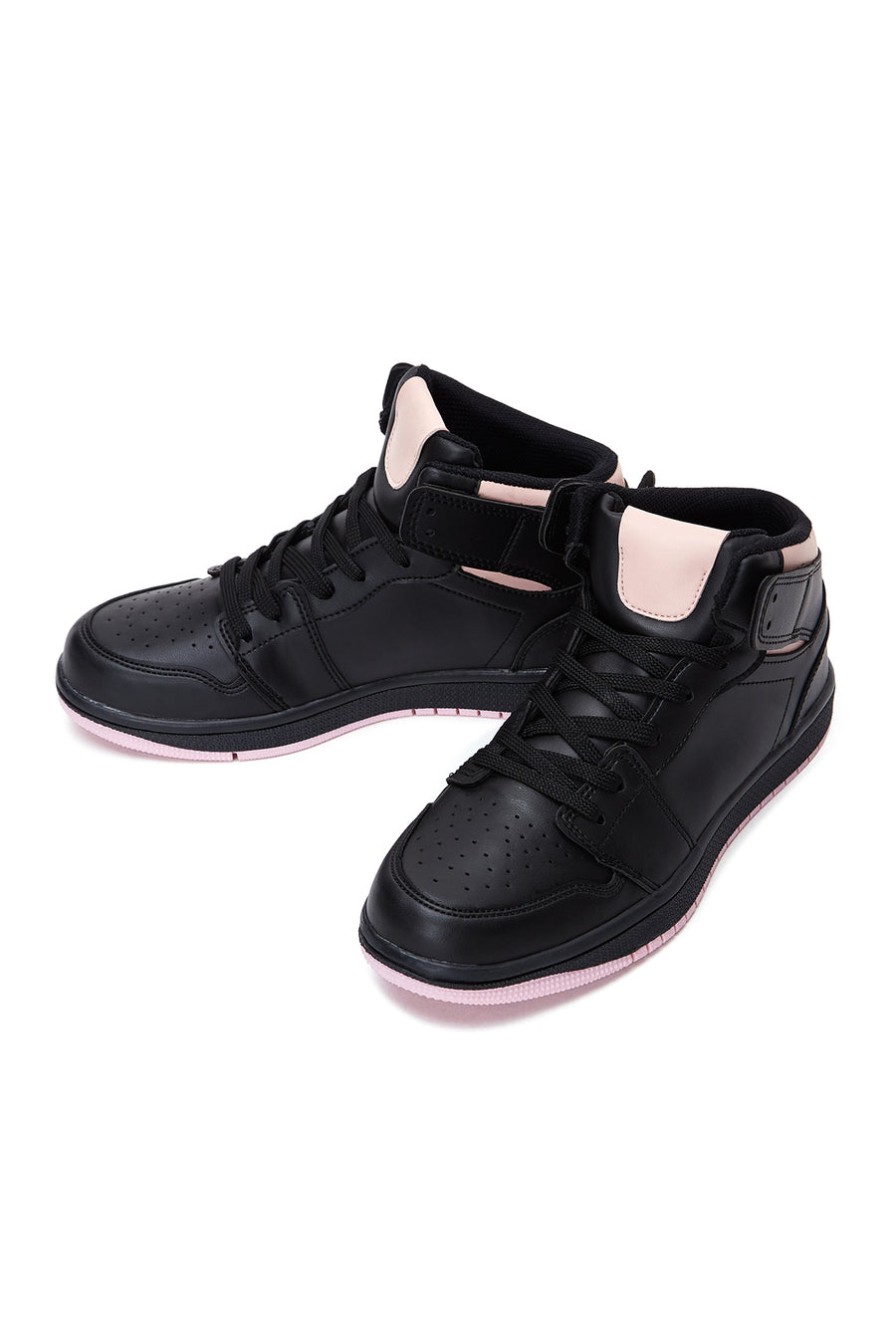 Women's Black High Top Sneaker