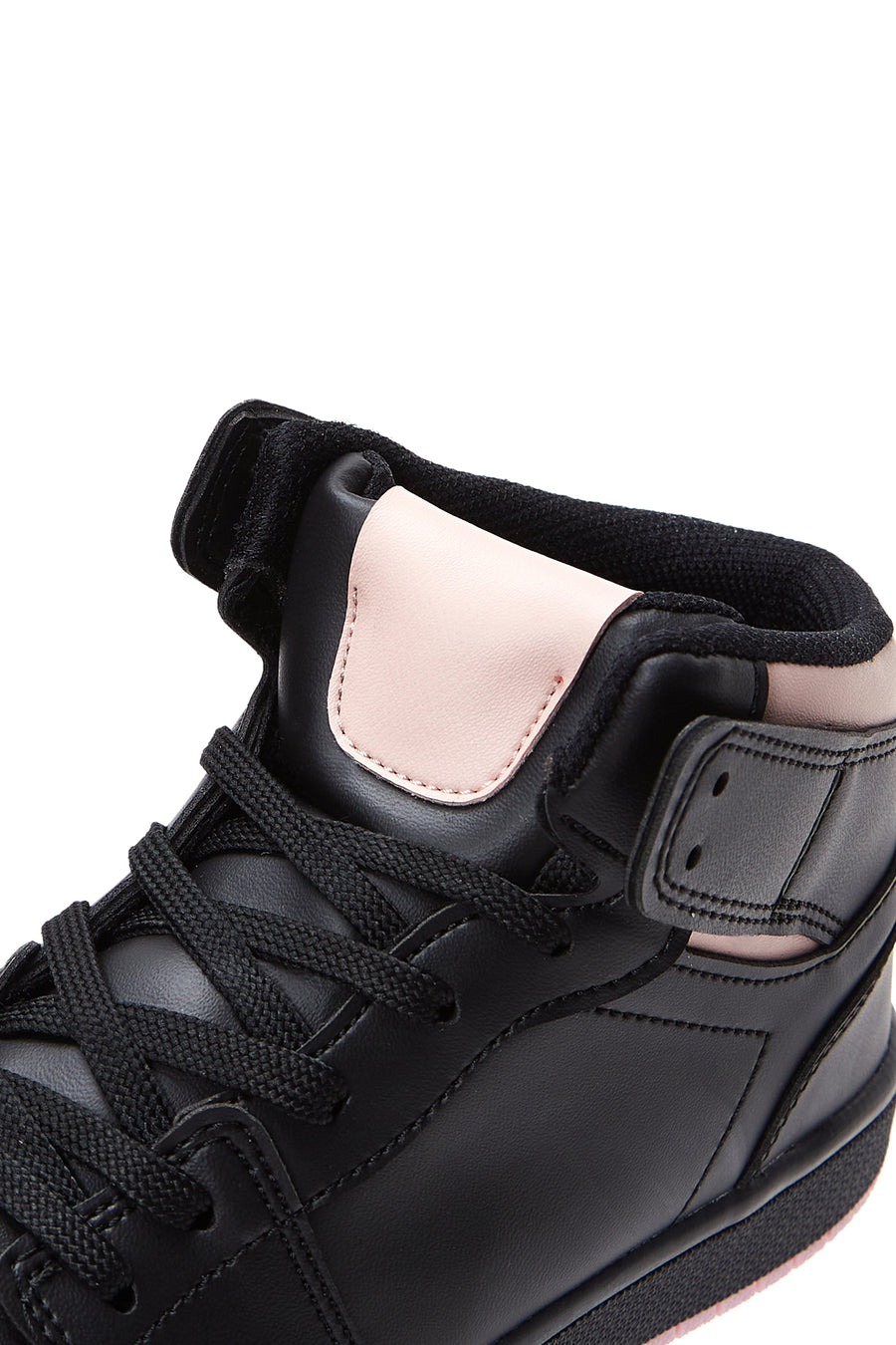 Women's Black High Top Sneaker