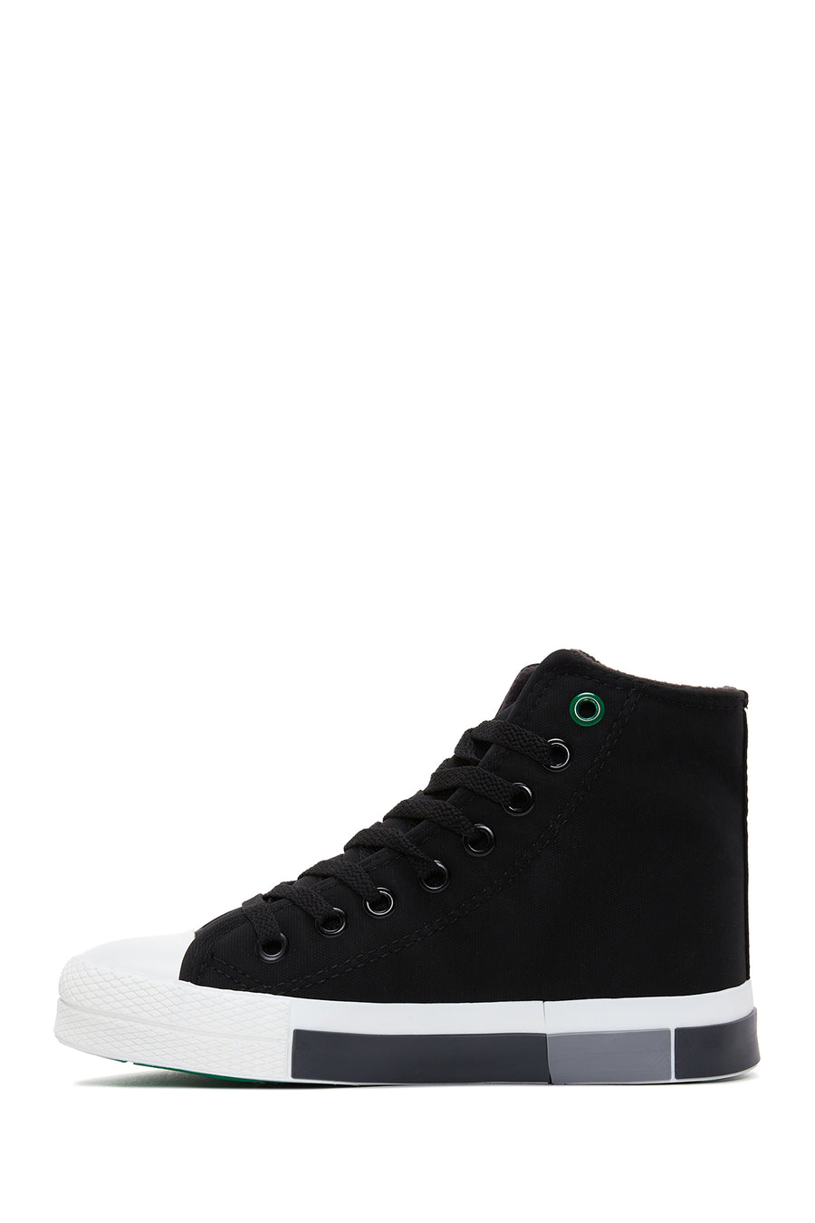 Women's Black High Top Sneaker
